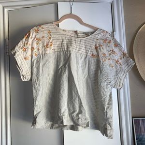 Madewell New Denim Project Top